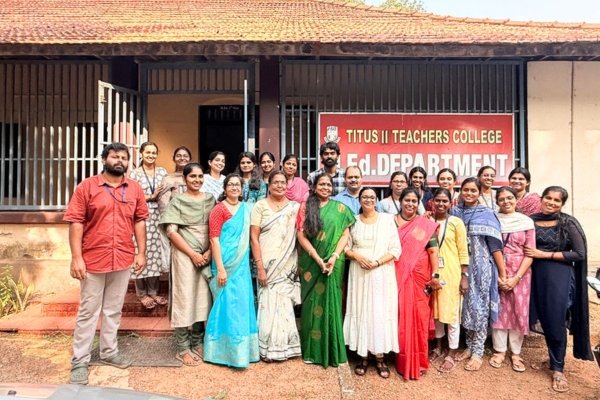 ☝️Training pgm as part of Add on Course at Titus ll College on 26&27 Feb 26